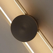 Накладной светильник Imperiumloft He1dy-L01 230862-23 цвет плафона/подвески Белый, цвет арматуры Латунь, Черный-3