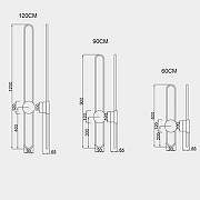 Накладной светильник Imperiumloft He1dy-L01 230862-23 цвет плафона/подвески Белый, цвет арматуры Латунь, Черный-7