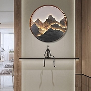 Накладной светильник Imperiumloft Dawn01 231044-23 цвет плафона/подвески Черный, цвет арматуры Латунь-5