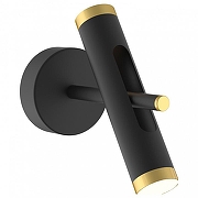 Бра Favourite Duplex 2324-2W цвет плафона/подвески Черный, Золото, цвет арматуры Черный