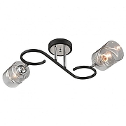 Накладной светильник Velante 235-10 235-107-02 цвет хром, черный