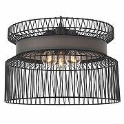 Подвесной светильник Favourite Korb 2363-2P цвет плафона/подвески Черный, цвет арматуры Черный