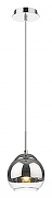 Подвесной светильник Velante Velante 240-106-01 цвет плафона/подвески Прозрачный, Хром, цвет арматуры Хром-1