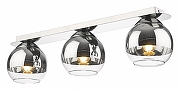 Накладной светильник Velante Velante 240-107-03 цвет плафона/подвески Прозрачный, Хром, цвет арматуры Хром