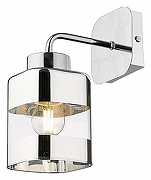 Бра Velante Velante 241-101-01 цвет плафона/подвески Прозрачный, Хром, цвет арматуры Хром