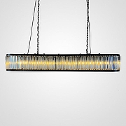 Подвесной светильник Imperiumloft Odeon Clear Glass Black 248522-22 цвет плафона/подвески Прозрачный, цвет арматуры Черный