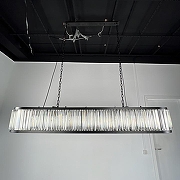 Подвесной светильник Imperiumloft Odeon Clear Glass Black 248522-22 цвет плафона/подвески Прозрачный, цвет арматуры Черный-3