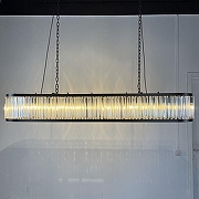 Подвесной светильник Imperiumloft Odeon Clear Glass Black 248522-22 цвет плафона/подвески Прозрачный, цвет арматуры Черный-4