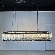 Подвесной светильник Imperiumloft Odeon Clear Glass Black 248522-22 цвет плафона/подвески Прозрачный, цвет арматуры Черный-5