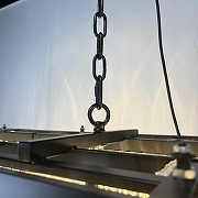 Подвесной светильник Imperiumloft Odeon Clear Glass Black 248522-22 цвет плафона/подвески Прозрачный, цвет арматуры Черный-7