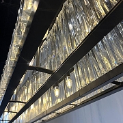 Подвесной светильник Imperiumloft Odeon Clear Glass Black 248522-22 цвет плафона/подвески Прозрачный, цвет арматуры Черный-9