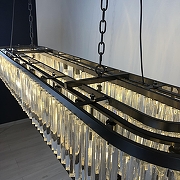 Подвесной светильник Imperiumloft Odeon Clear Glass Black 248522-22 цвет плафона/подвески Прозрачный, цвет арматуры Черный-13