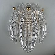 Накладной светильник Imperiumloft Cacao 249062-22 цвет плафона/подвески Прозрачный, цвет арматуры Золото-2