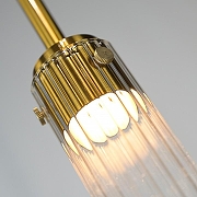 Подвесной светильник Imperiumloft BRON 249063-26 цвет плафона/подвески Прозрачный, цвет арматуры Бронза-2