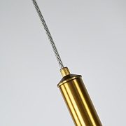 Подвесной светильник Imperiumloft BRON 249063-26 цвет плафона/подвески Прозрачный, цвет арматуры Бронза-7