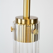 Подвесной светильник Imperiumloft BRON 249063-26 цвет плафона/подвески Прозрачный, цвет арматуры Бронза-10