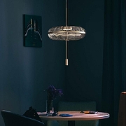 Подвесной светильник Imperiumloft Dona01 249066-26 цвет плафона/подвески Прозрачный, цвет арматуры Латунь-5