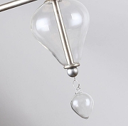 Бра Favourite Ironia 2554-1W цвет плафона/подвески Белый, цвет арматуры Серебро-2