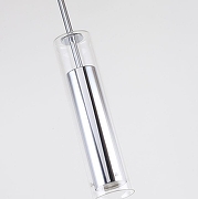 Подвесной светильник Favourite Aenigma 2555-1P цвет плафона/подвески Прозрачный, Хром, цвет арматуры Хром-4