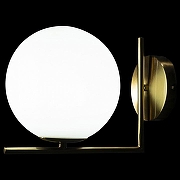 Бра Loft it 1cl 2578-W цвет плафона/подвески Белый, цвет арматуры Золото-2