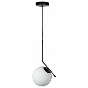 Подвесной светильник Loft it 1cl 2579-A цвет плафона/подвески Белый, цвет арматуры Черный-1