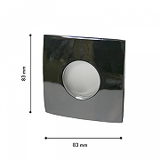 Встраиваемый светильник Favourite 2593-1C цвет Хром-3