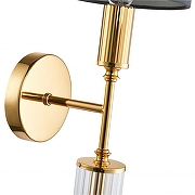 Бра Favourite Laciness 2609-1W цвет плафона/подвески Прозрачный, Хром, цвет арматуры Золото-3