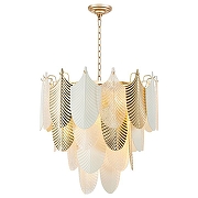 Подвесной светильник Favourite Pulcher 2619-19P цвет плафона/подвески Белый, Золото, Прозрачный, цвет арматуры Золото-2