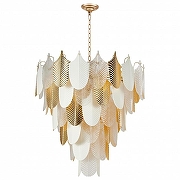 Подвесной светильник Favourite Pulcher 2619-37P цвет плафона/подвески Белый, Золото, Прозрачный, цвет арматуры Золото-1