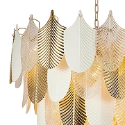 Подвесной светильник Favourite Pulcher 2619-37P цвет плафона/подвески Белый, Золото, Прозрачный, цвет арматуры Золото-3