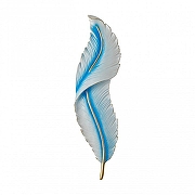 Накладной светильник Arte Milano AM-268101 268101/D160/H630/19W/6K Bl цвет плафона/подвески Белый, Синий, цвет арматуры Белый-1