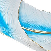 Накладной светильник Arte Milano AM-268101 268101/D160/H630/19W/6K Bl цвет плафона/подвески Белый, Синий, цвет арматуры Белый-4