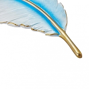 Накладной светильник Arte Milano AM-268101 268101/D160/H630/19W/6K Bl цвет плафона/подвески Белый, Синий, цвет арматуры Белый-5