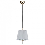 Подвесной светильник Favourite Sade 2690-1P цвет плафона/подвески Серый, цвет арматуры Золото-1