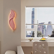 Накладной светильник Arte Milano AM-268101 269101/D180/H880/27W/3K Pk цвет плафона/подвески Розовый, цвет арматуры Белый-4