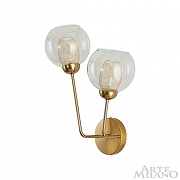 Бра Arte Milano Neapolis-72880 272880/2B GD цвет плафона/подвески Оранжевый, цвет арматуры Золото-2