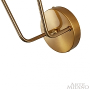 Бра Arte Milano Neapolis-72880 272880/2B GD цвет плафона/подвески Оранжевый, цвет арматуры Золото-4