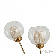 Бра Arte Milano Neapolis-72880 272880/2B GD цвет плафона/подвески Оранжевый, цвет арматуры Золото-5