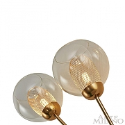 Бра Arte Milano Neapolis-72880 272880/2B GD цвет плафона/подвески Оранжевый, цвет арматуры Золото-6