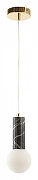 Подвесной светильник Favourite Fest 2749-1P цвет плафона/подвески Белый, цвет арматуры Золото, Черный-2