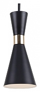 Подвесной светильник F-promo Sheen 2757-1P цвет плафона/подвески Черный, цвет арматуры Золото, Черный