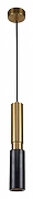 Подвесной светильник Favourite Decus 2760-1P цвет плафона/подвески Черный, Латунь, цвет арматуры Латунь-2