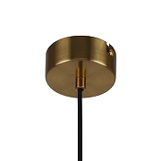 Подвесной светильник Favourite Decus 2761-1P цвет плафона/подвески Латунь, Белый, цвет арматуры Латунь-4