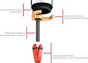 Смеситель для раковины Jacob Delafon Cleo 1889 E24307-BGG Золото глянцевое-9