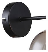 Бра Favourite Eternity 2766-1W цвет плафона/подвески Серый, цвет арматуры Латунь, Черный-3