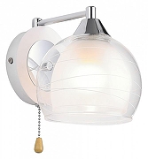 Бра Velante 277 277-101-01 цвет белый, хром