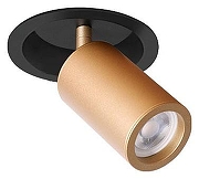 Спот Favourite Angularis 2802-1C цвет плафона/подвески Золото, цвет арматуры Золото, Черный-1