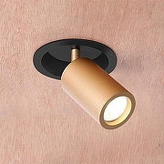 Спот Favourite Angularis 2802-1C цвет плафона/подвески Золото, цвет арматуры Золото, Черный-2