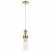 Подвесной светильник Favourite Aesthetic 2820-1P цвет плафона/подвески Прозрачный, цвет арматуры Золото-2