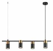 Подвесной светильник Favourite Topper 2825-4P цвет плафона/подвески Черный, Золото, цвет арматуры Черный-2